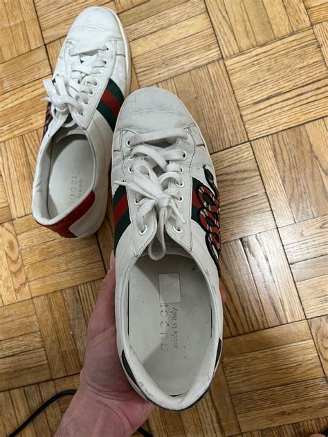 gucci ace sneaker herren schlange